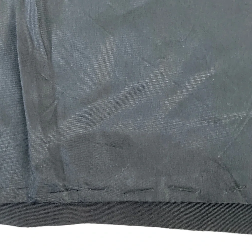 A.B.S. By Allen Schwartz Side Zippers Sleeveless Bodycon Mini Dress Black Sz 10 - Picture 11 of 11